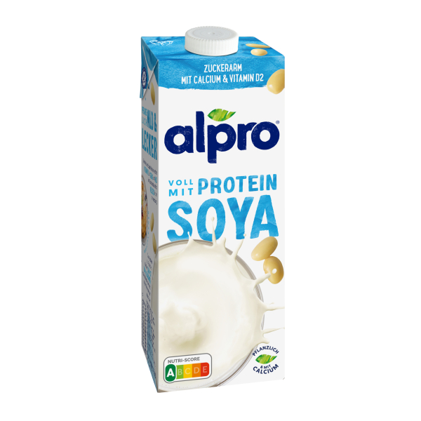 Alpro Sojadrink Original 2822488004, 1,8% Fett, laktosefrei, vegan, 1 Liter, im Tetrapack 5411188115472 Alpro