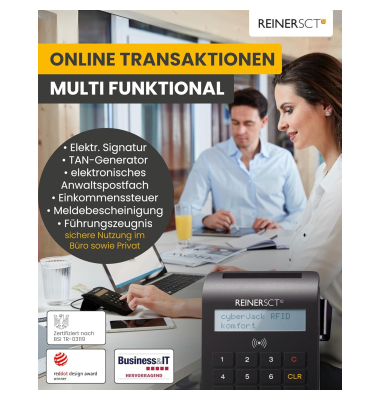 Personalausweisleser cyberJack RFID Komfort