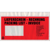 Begleitpapiertaschen UNIPACK 722V0000101 DIN lang selbstklebend 