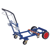 Fasswagen Vollgummi 655x1390x1040mm bl