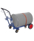 Fasswagen Vollgummi 655x1390x1040mm bl