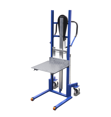 Materialheber Plattf. Zinken 620x730x1545mm&nbsp;bl