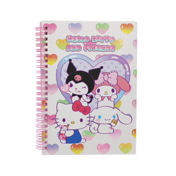 HELLO KITTY Notizbuch HKSW6735, liniert, 80 Blatt 5055918667352 HELLO KITTY