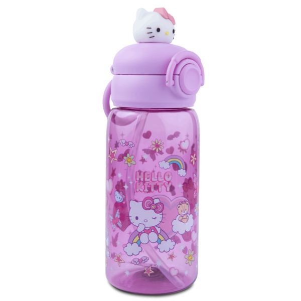Coolpack Trinkflasche Hello Kitty mit Figur lila 5907360010821 Coolpack