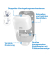 Seifenspender Elevation S5 Mini 565200 wei&szlig; Kunststoff 475 ml
