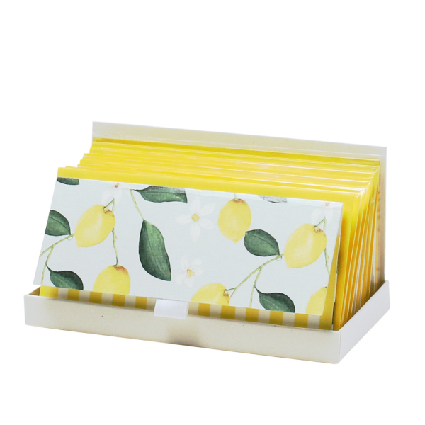 10 Stück Rössler Briefkarten 16471741100 DIN lang Verkaufsbox gelb 4014970511073 Rössler
