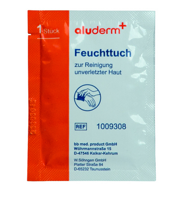 Feuchtt&uuml;cher 1009308, 1-lagig, 6x8cm