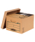 Archivbox Bankers Box Earth Budget Box 4472401, A4, braun, innen 39x32x25cm (TxBxH), Karton