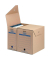 Archivcontainer tric system 100421092, A4, braun, innen 30,8x23,6x33,3cm, Karton