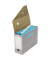 Archivbox Tric 100333274, A4, grau/wei&szlig;, Wellpappe