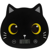 K&uuml;chenwaage Cats schwarz