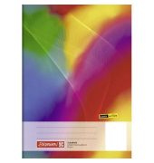 Schulheft 10-46922, Lineatur 52 / kariert, A6, 80g, regenbogen, 32 Blatt / 64 Seiten