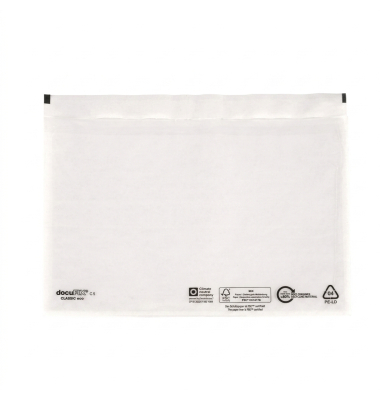 Lieferscheintaschen classic eco 2FVDO335113PCR C5 ohne Aufdruck selbstklebend 