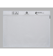 Dokumententasche - 522V0005021, C5, transparent, Polyethylen, 100 % recycelt, Anklebeverschluss