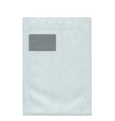 Versandtaschen 8350252, C4, mit Fenster, haftklebend, 100g, wei&szlig;