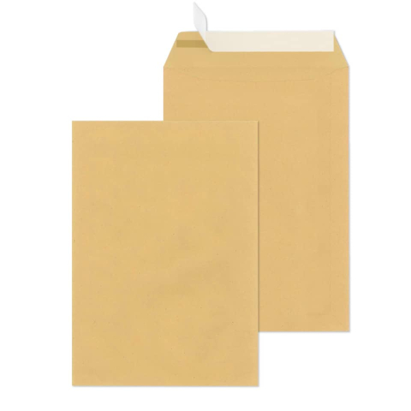 MailMedia Versandtaschen 30006763, E4, ohne Fenster, haftklebend, 130g, braun 4018529003835 MailMedia 250 Stück