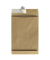 Faltentaschen BlessOf 30021431, E4, ohne Fenster, haftklebend, 40mm-Falte, 150g, braun