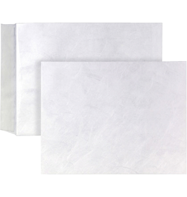 Versandtaschen Tyvek 00011786, E4, ohne Fenster, haftklebend, rei&szlig;fest, wasserfest, 55g, wei&szlig;