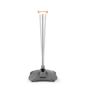 Kundenstopper HEAVY BASE OUTDOOR 506723, silber
