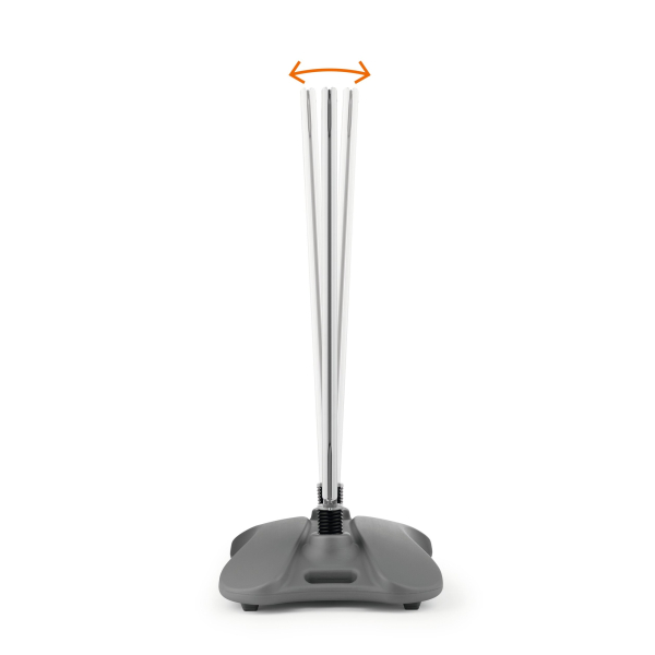 Durable Kundenstopper HEAVY BASE OUTDOOR 506723, silber 4005546745428 Durable