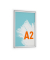 Plakat-Klapprahmen OUTDOOR, 504623, transparent, DIN A2, Aluminium, eloxiert