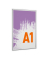 Plakat-Klapprahmen OUTDOOR, 506023, transparent, DIN A1, Aluminium, eloxiert