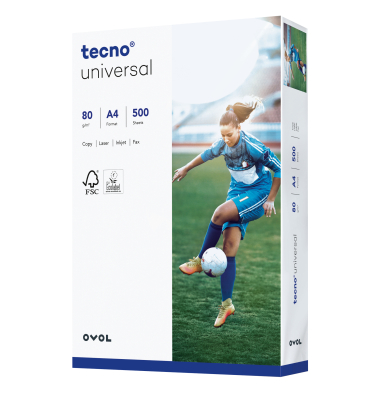 Kopierpapier universal 2100077587 A4 80g wei&szlig;