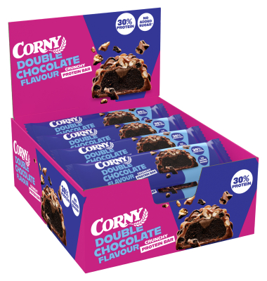 Riegel Crunchy Protein Double Chocolate 12St