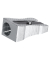 Metallspitzer 8,5mm silber