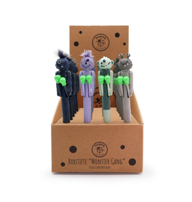 Boxstift Monster Gang, 4fach sortiert