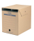Archivbox tric system 100421090, A4, braun, innen 31x23,5x32,5cm(HxBxT), Pappe