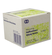 Haftnotizen 5829, oeco Recycling, 75x75mm, gelb, quadratisch