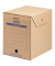 Archivcontainer Maxi tric system 100421092, A4, braun, innen 33,3x23,6x30,8cm (TxBxH), Wellpappe