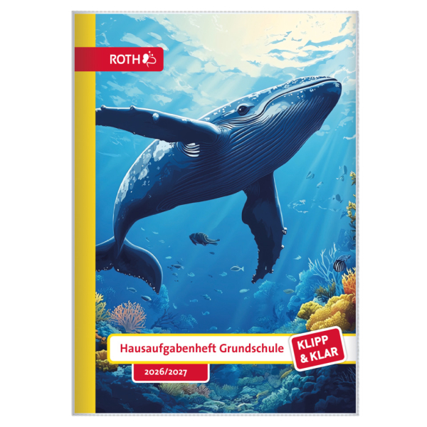 20 Stück Roth Hausaufgabenheft 89540 Klipp&Klar, - / Hausaufgaben Lineatur / Wochentage, A5, 70g, blau, 56 Blatt / 112 Seiten 4028279491110 Ro