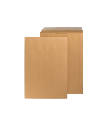Versandtaschen Posthorn 04480345, B4, ohne Fenster, haftklebend, 110g, braun