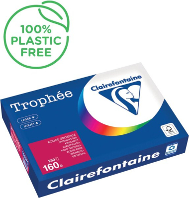 Kopierpapier Troph&eacute;e 1016PC kirschrot A4 160g