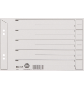 Trennbl&auml;tter 1656 1656-00-85 A5 quer grau 200g Karton