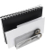 Briefst&auml;nder Mesh E-744962 00, silber, Metall
