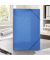 Eckspannmappe Lucy Colours 21638-07, A3 blau-transparent Polypropylen (PP), f&uuml;r ca. 250 Blatt  (80 g/m&sup2;), mit 3 Einschlagklappen