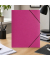 Eckspannmappe Lucy Trend 21638-34, A3 dunkelrosa/pink Polypropylen (PP), f&uuml;r ca. 250 Blatt, mit 3 Einschlagklappen
