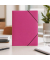Eckspannmappe Lucy Trend 21638-34, A3 dunkelrosa/pink Polypropylen (PP), f&uuml;r ca. 250 Blatt  (80 g/m&sup2;), mit 3 Einschlagklappen