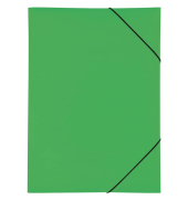 Eckspannmappe Lucy Trend 21638-05, A3 gr&uuml;n Polypropylen (PP) 80g, mit 3 Einschlagklappen