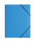 Eckspannmappe Lucy Trend 21638-13, A3 hellblau Polypropylen (PP), f&uuml;r ca. 250 Blatt, mit 3 Einschlagklappen