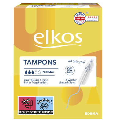 Tampons, Normal