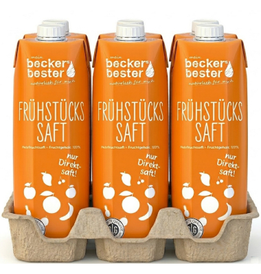 ACE-Saft Fr&uuml;hst&uuml;ckssaft 78652, 6x 1 Liter Tetrapack
