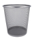 Papierkorb Mesh E-744607 00, rund, silber