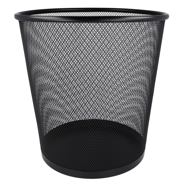Westcott Papierkorb Mesh E-744608 00, rund, schwarz 4027521537613 Westcott