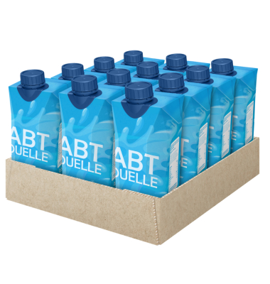 Mineralwasser 13798, still, 12x 0,5 Liter, im Tetrapack