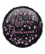 3771501 Sparkling 43cm Folienballon Herzlichen Gl&uuml;ckwunsch pink