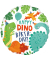 Folienballon Dinosaurier Happy Birthday